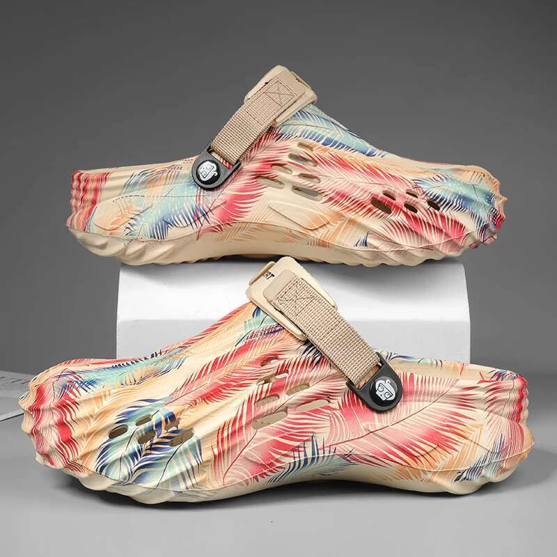 Men Slippers Shoes Women Garden Flat Big Size Platform Summer Sandals 46 47 Male Sneakers Outdoor Flip ps Home Clogs