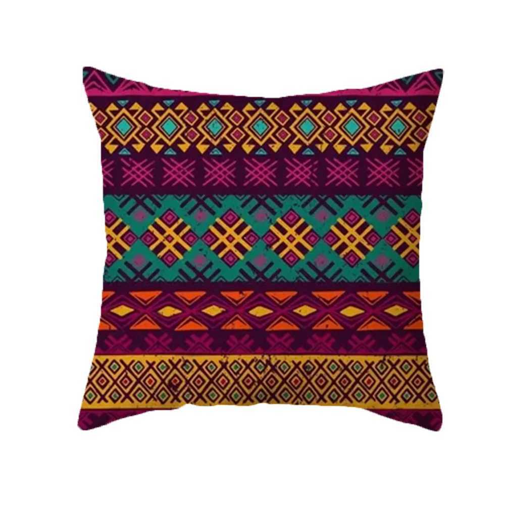 Pillow Case Nordic ical stripes throw covers with digital printing of short plush fabric Car-shaped sofa cushion Home decor C251120