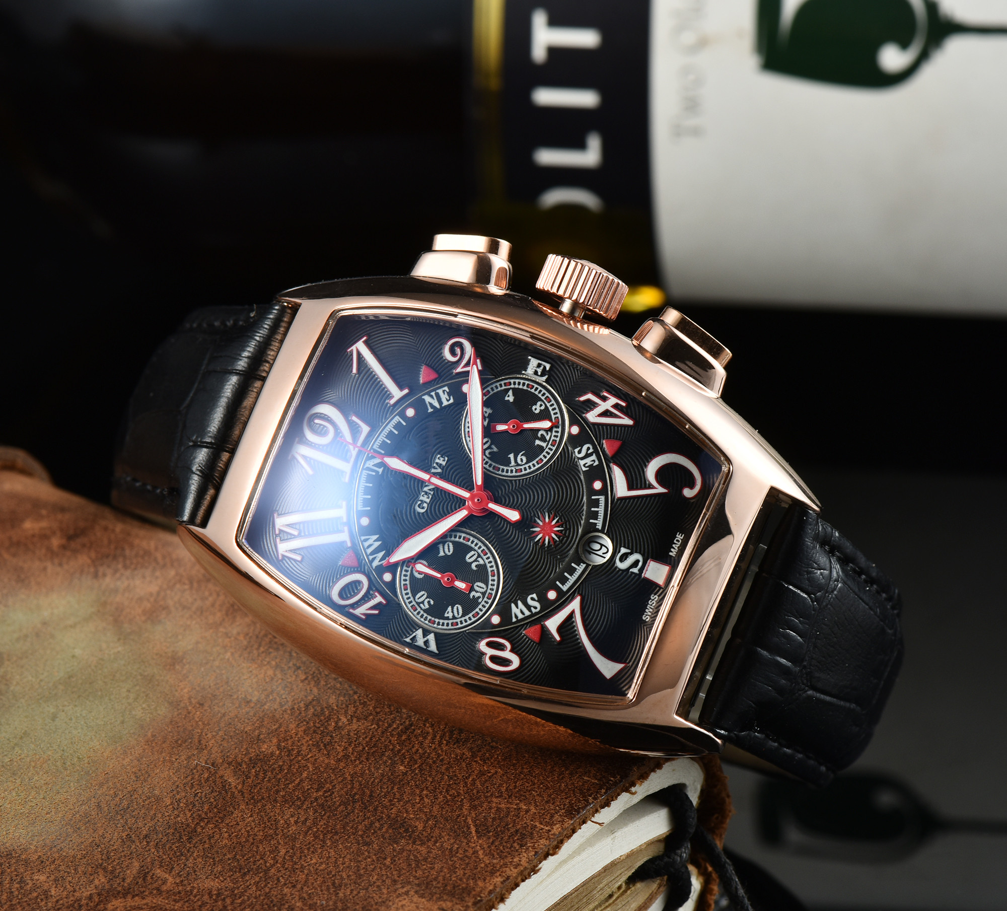 new Frank Fashion Belt Quartz Watch - Best-selling Men's Watch