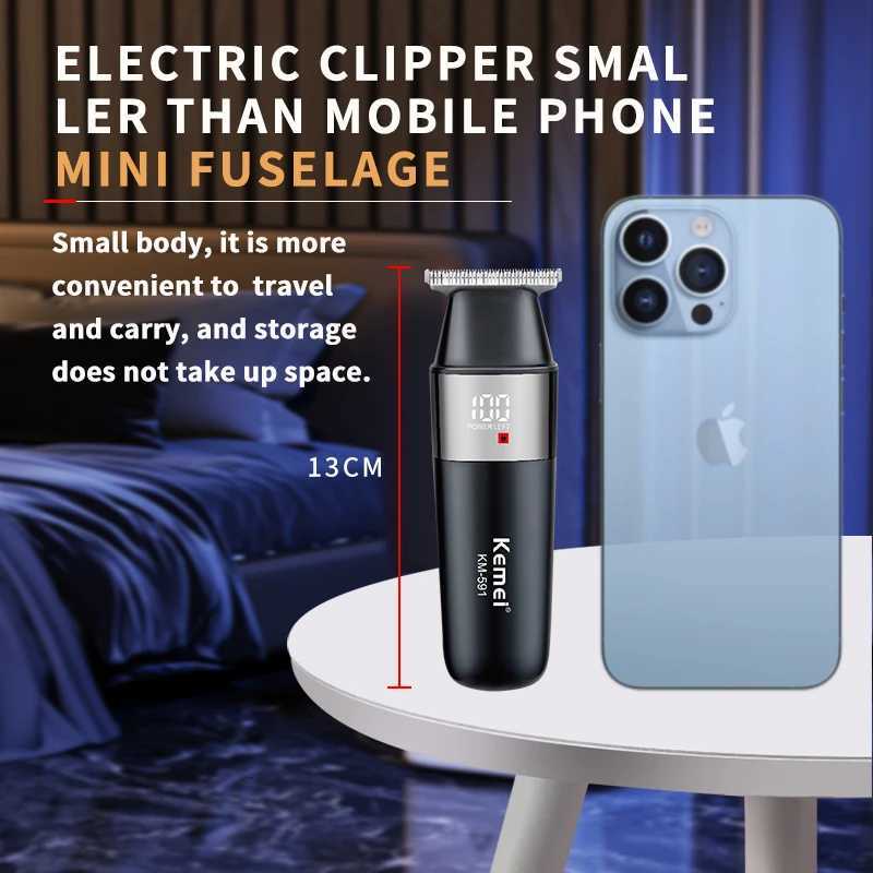 kemei Mini Professional Hair Clipper Waterproof Men Women Body Hair Trimmer Professional Hair Clipper KM-591T251120