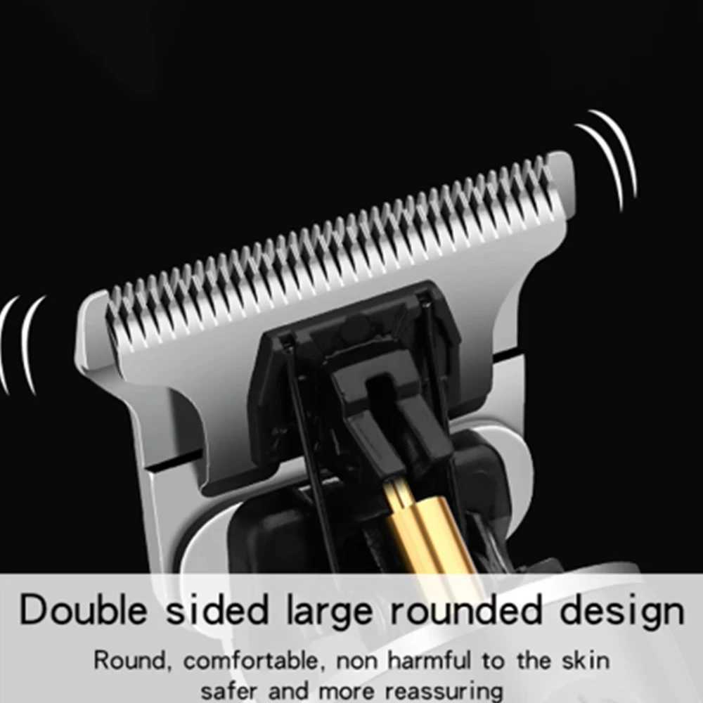 hiena hair clipper Barber Blading Hair Cutting Machine Clipper Grooming Cordless Rechargeable Professional Shaver ClippersT251120