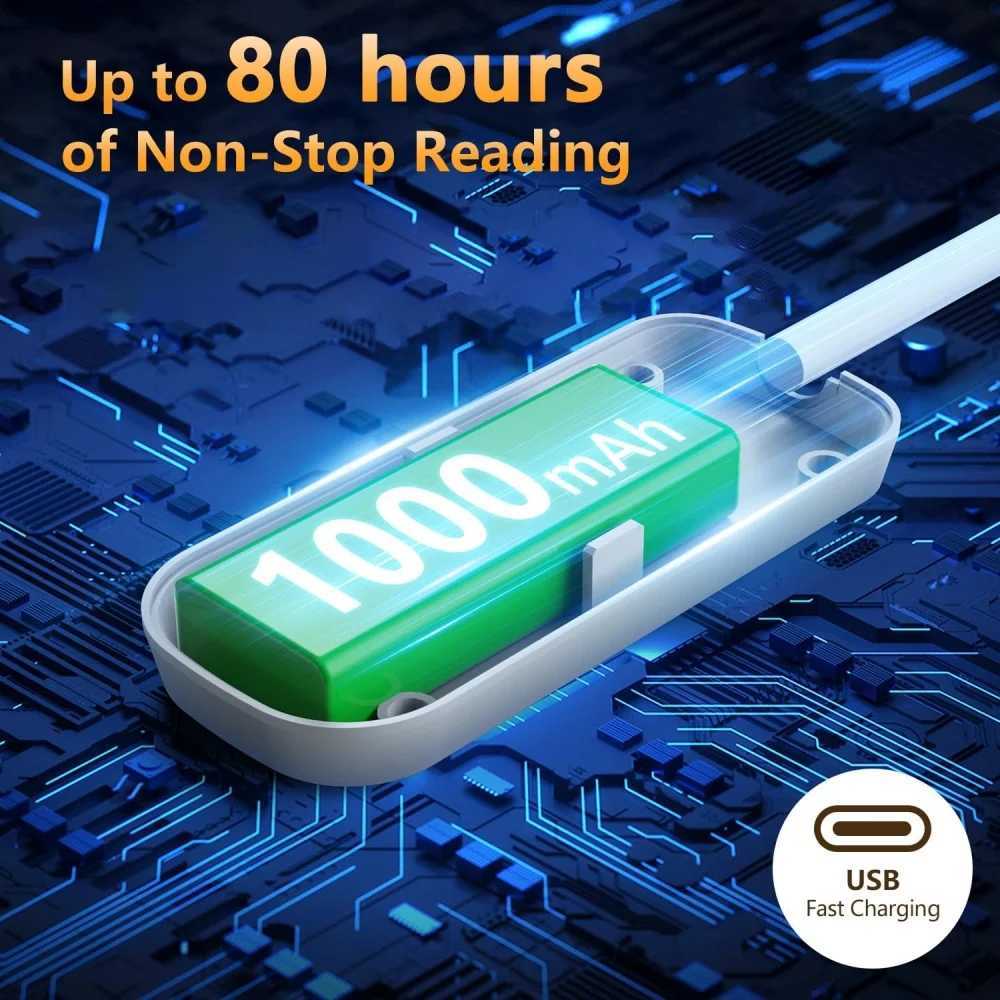USB Rechargeable 20 Led Clip On Book Light Adjustable Brightness Reading Light Portable Read Light Kids Book Lamp Night Light M251120