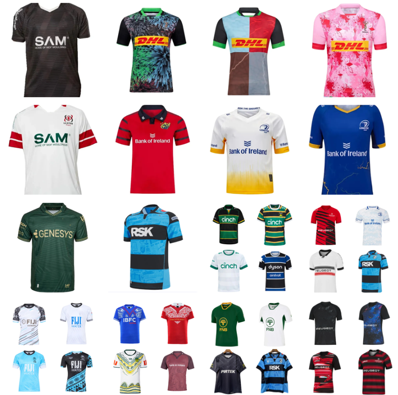2025 2026 ULSTER rugby jerseys 25 26 Harlequins Leinster Munster Connacht Stadium Northampton Saints Bath European Alternate Ireland irish club shirt