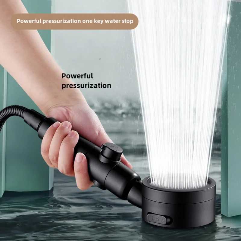 Home Pressurized Shower Head Filtered Water Shower Nozzle Bathroom Handheld Shower AccessoriesM251120