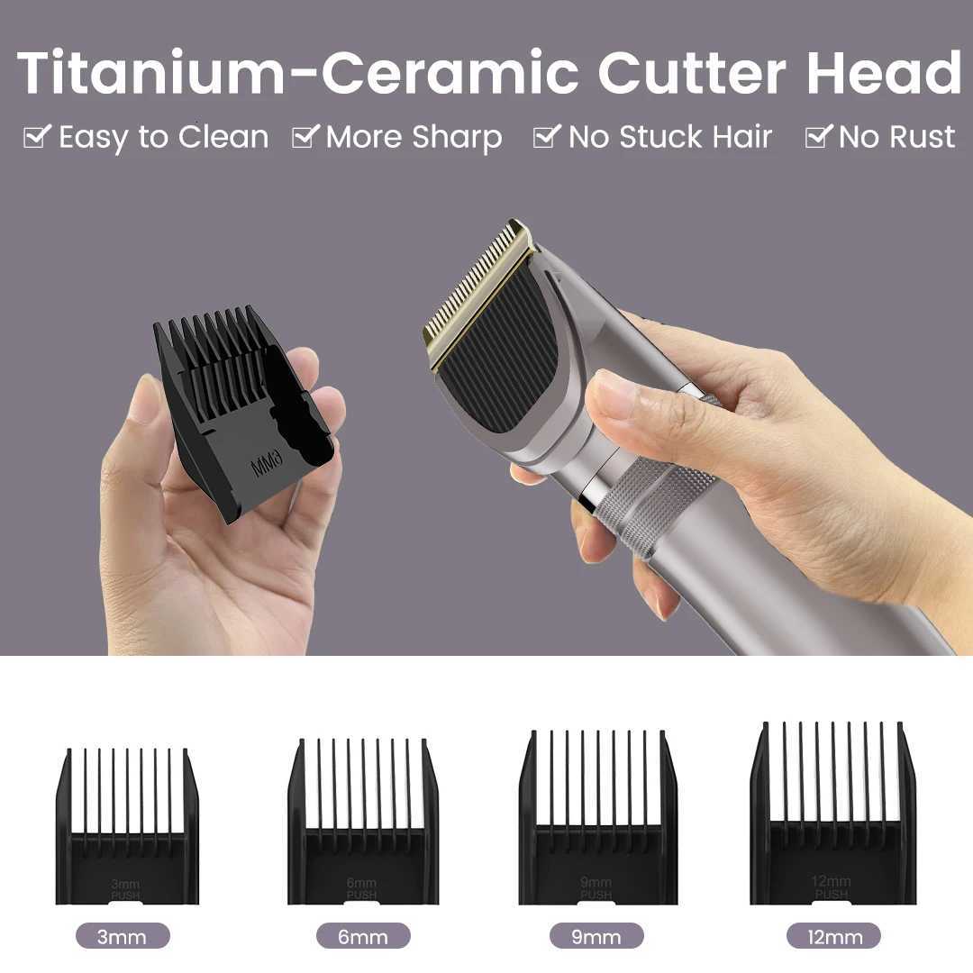 SEJOY Electric Hair Trimmer for Men Hair Clippers for Barbers Rechargeable Cordless Shaver OiI Not IncludedT251120
