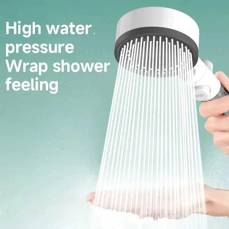 High Quality Shower Head Water Filter Adjustable High Pressure Shower Portable One-Key Stop Shower Bathroom Accessories M251120