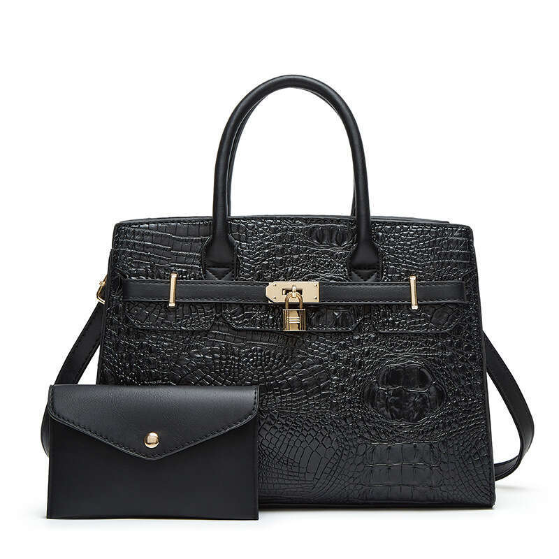 Designer Bag 2024 Mother And Child New Women's Trendy Tote Large Capacity Shoulder Bag, Two Piece Set