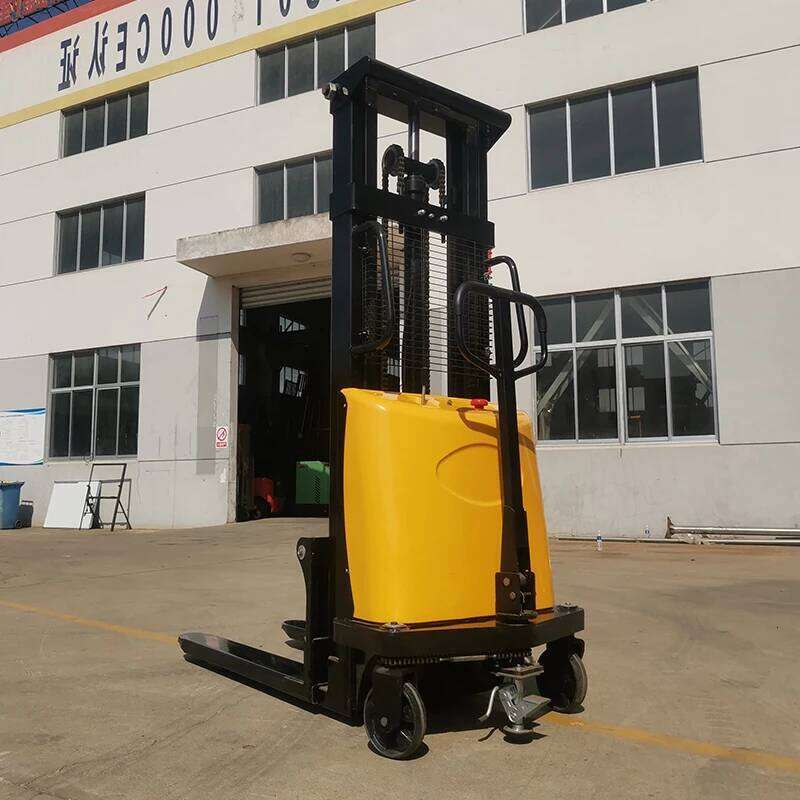 2025 New Generation Electric Stacker CE Certified 1 Ton Stacker Lift 5 Meter Electric Stacker
