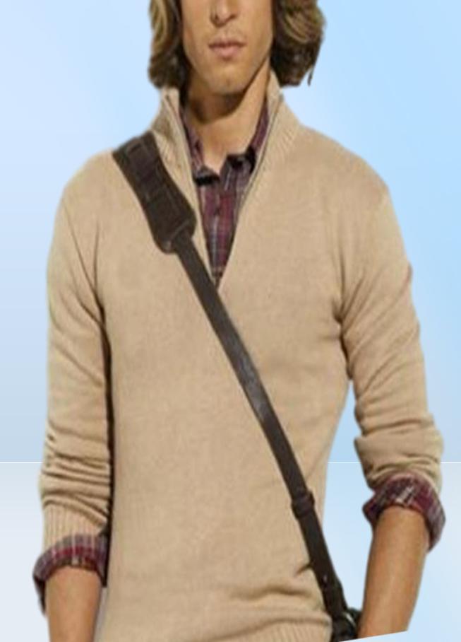 mens designer Sweaters Winter Sweater Men Oneck Casual pullover Knit Jumpers zip Long Pullovers Famous Brand Youth autumn Thicken2590389