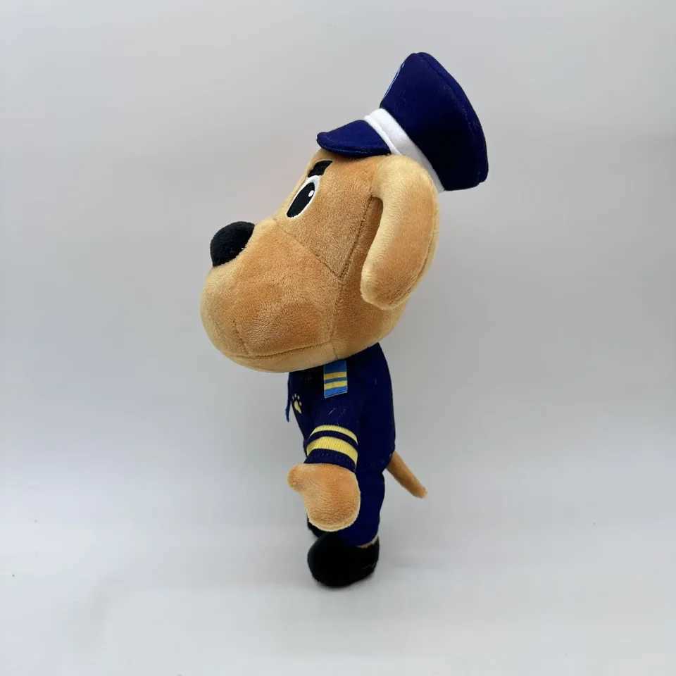 New Sheriff Labrador Dog Plush Toy Security Sergeant Labrador Wolf Dog Cartoon Doll Boys Girls Soft Stuffed Toys Children Gift G251120