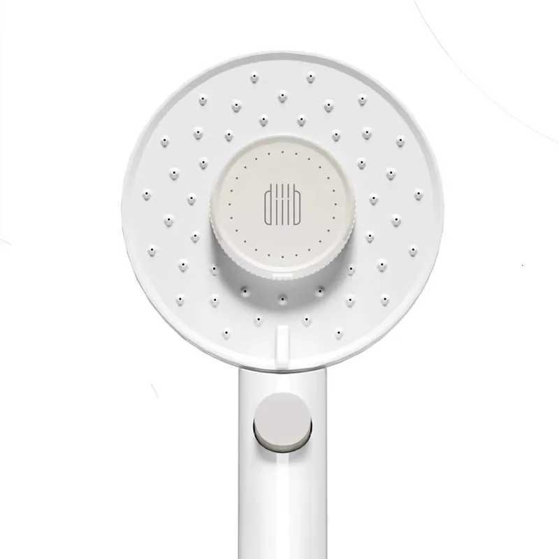 Diiib Shower Head 3 Modes Adjustable G1/2 Showerheads Water Saving One-Key Stop Water Spray Nozzle Bathroom Faucet AccessoriesM251120