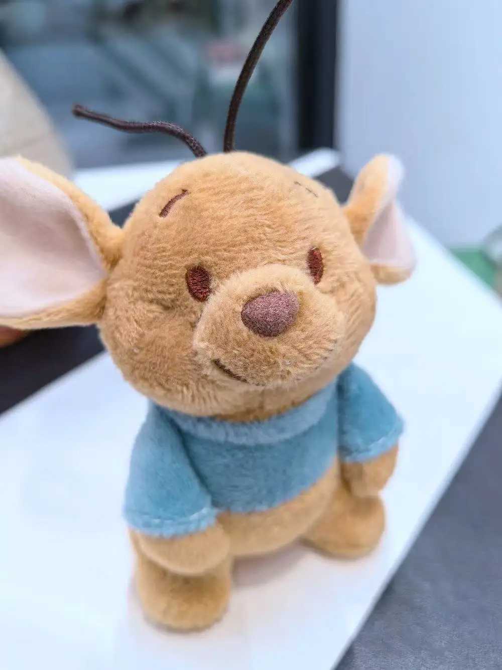 10cm simulation new small mouse pendant stuffed plush toy cartoon figurine cute childrens birthday gift fun doll G251120