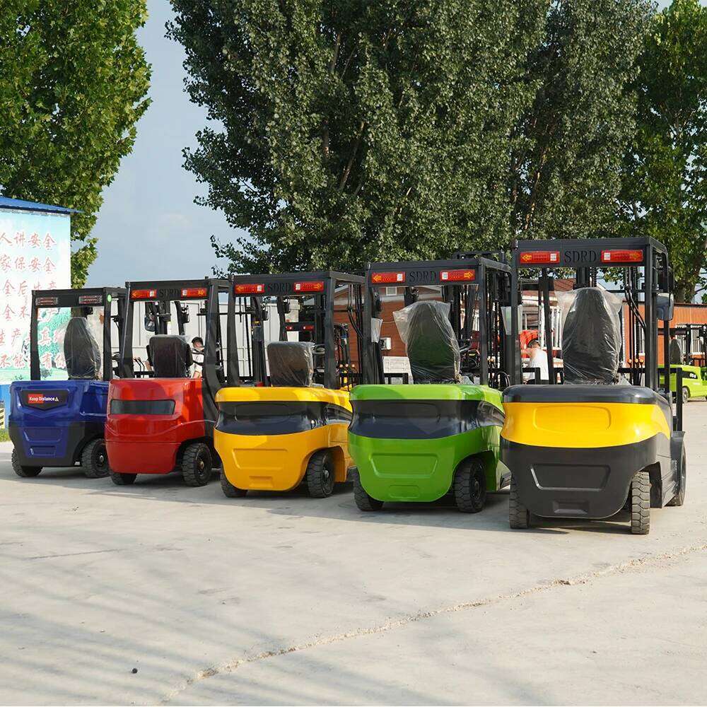 Manufacturers Popular 1-5t Lithium Battery Hydraulic Pallet Stacker China High Quality 1-5 Ton Electric Forklift