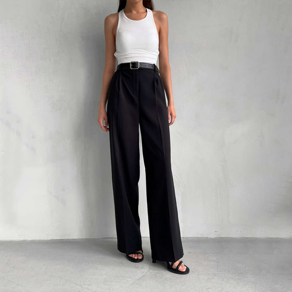 hoodie women's Wear Loose For Women In The Spring Summer Of , New Commuter Wide Leg With A Slimming And High Waisted Suit Pants jacket