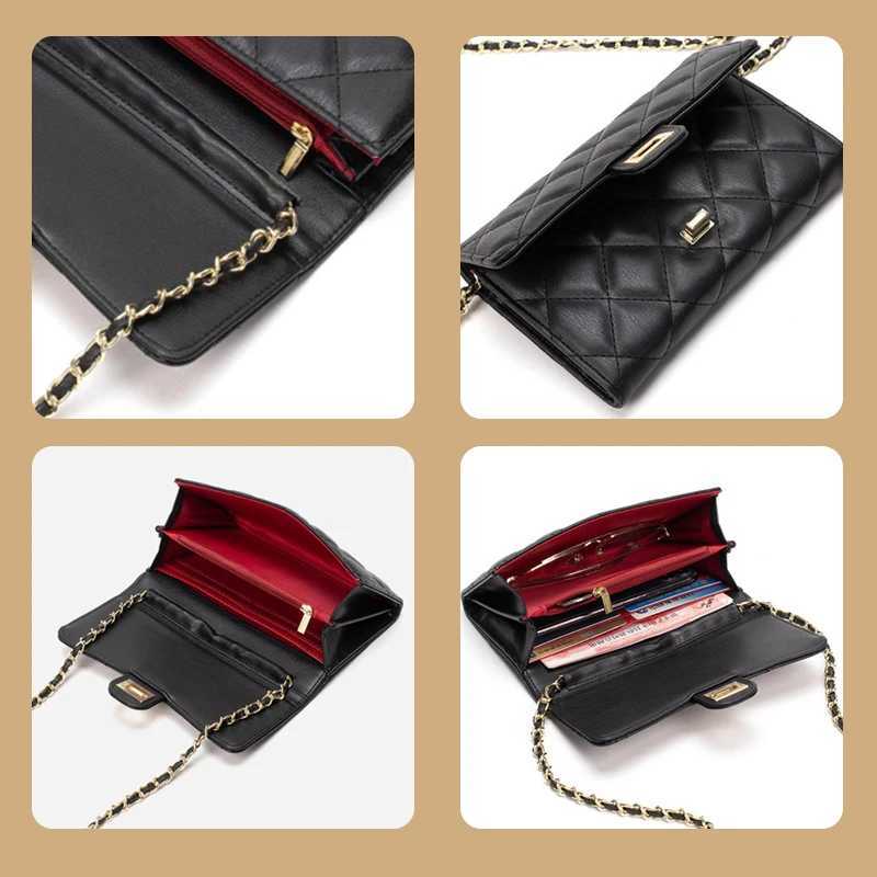 Versatile chain bag diamd-shaped check fiable large-capacity bag wens crossbody bag available in mtiple Y251120
