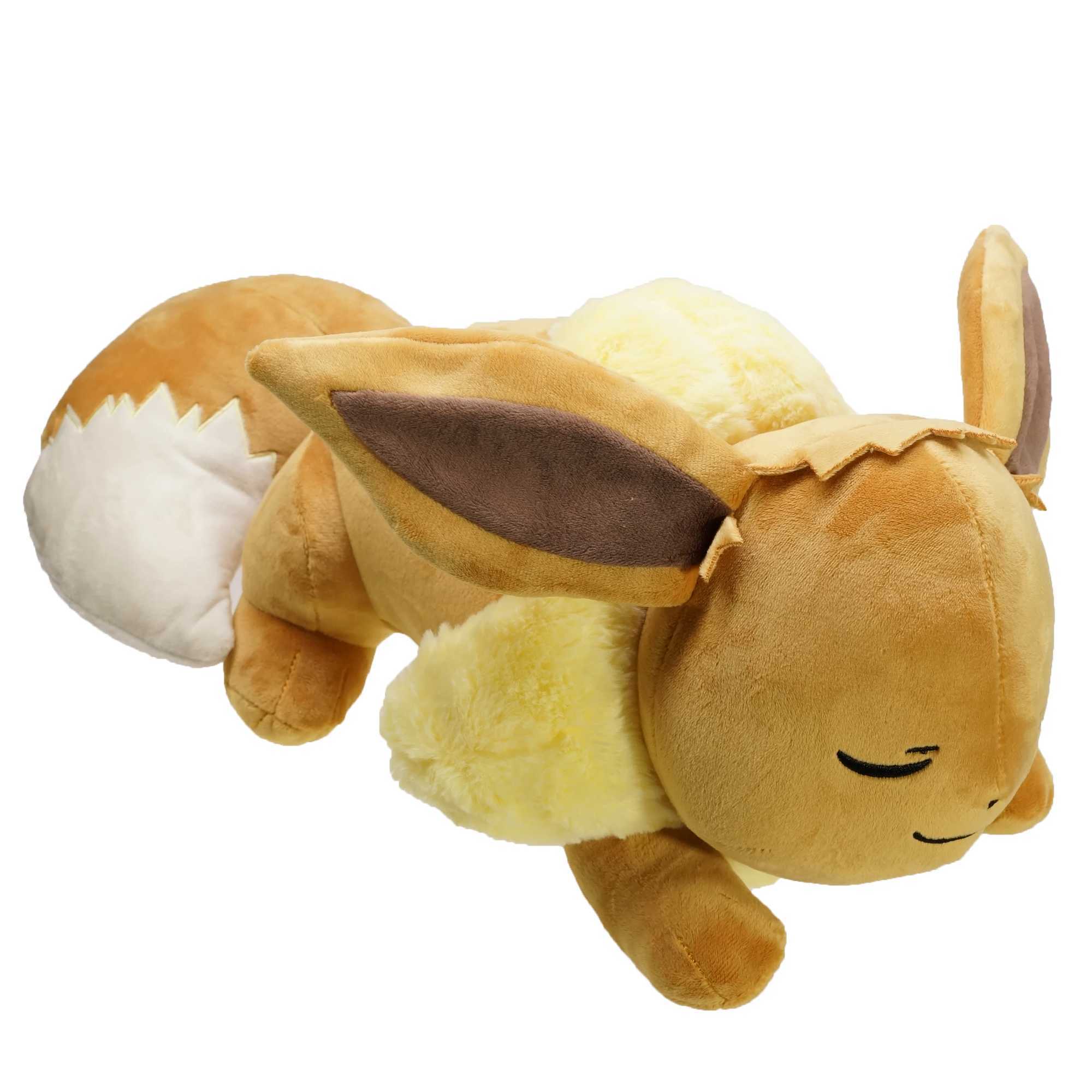 New Plush Stuffed Animals Hobby Collectibles Toys Soft About 43 cm Cute gift Boy Girl Eevee Evoli Sleep G251120