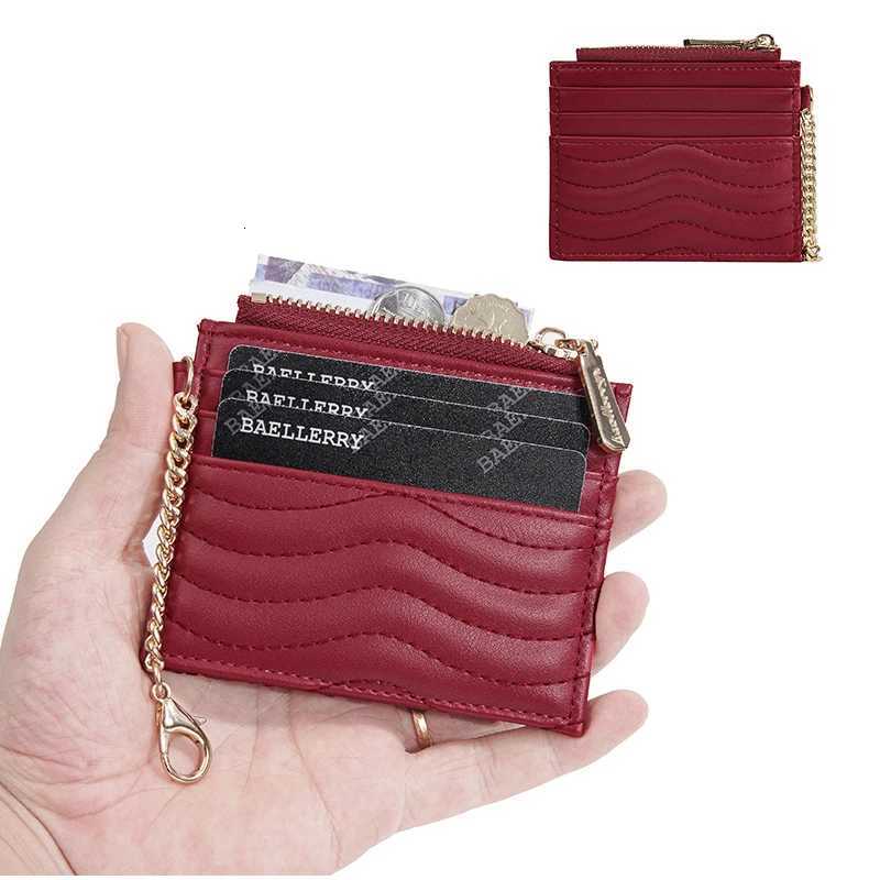 New WomenS Card Bag Quilted Multi-Slot Chain Coin Purse Mini Compact Storage BagW251120