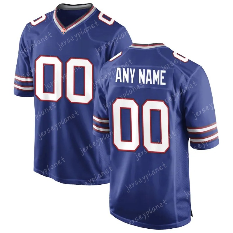 17 Josh Allen 0 Keon Coleman 4 James Cook Shakir Trubisky Personalized Customized Football Jerseys Custom Any Number Name For Men Women Youth 66