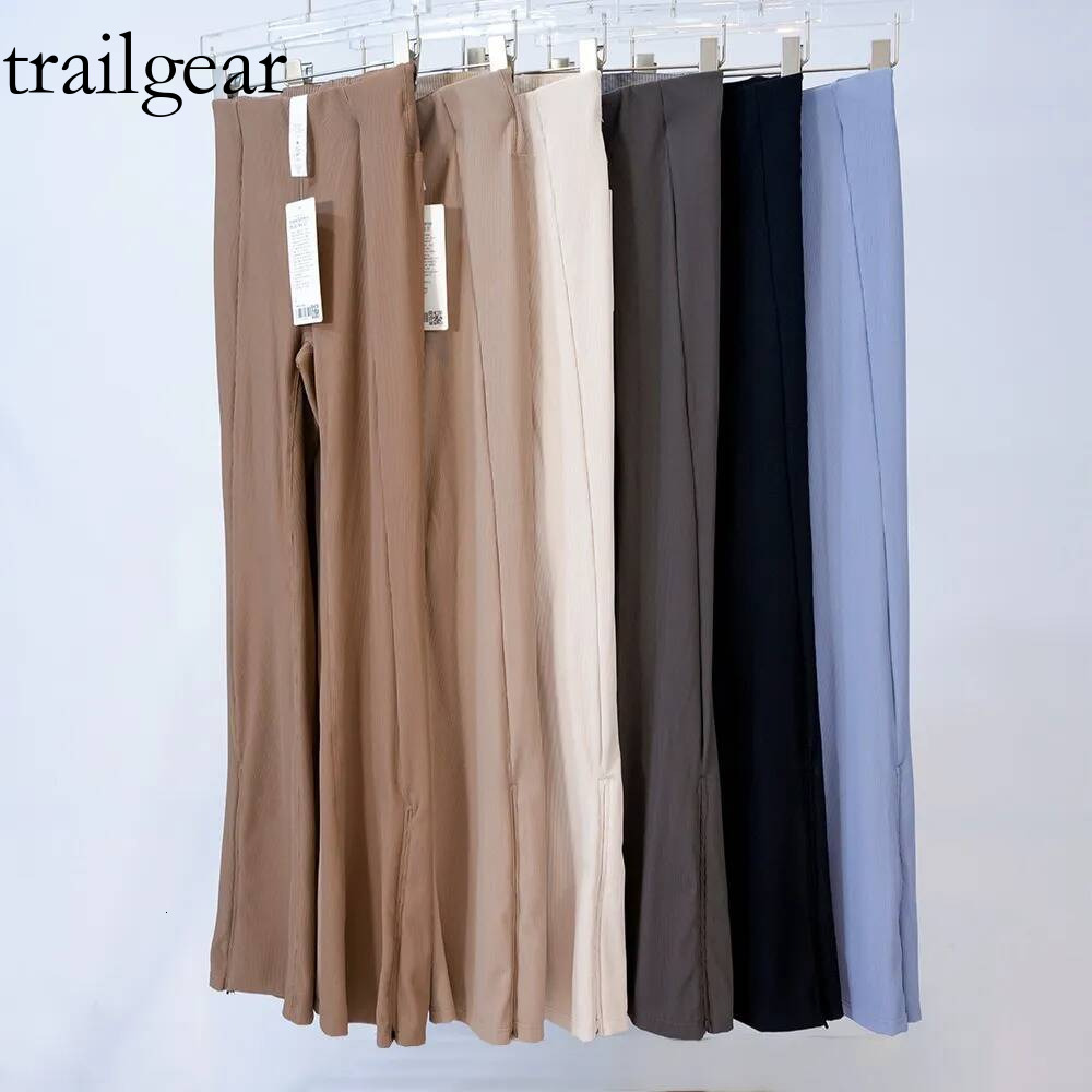 Womens Yoga Softstreme Pants high waist yoga fiess Split-Hem Long offers comfort and style for your workouts activities Soft fabric stretchable materi