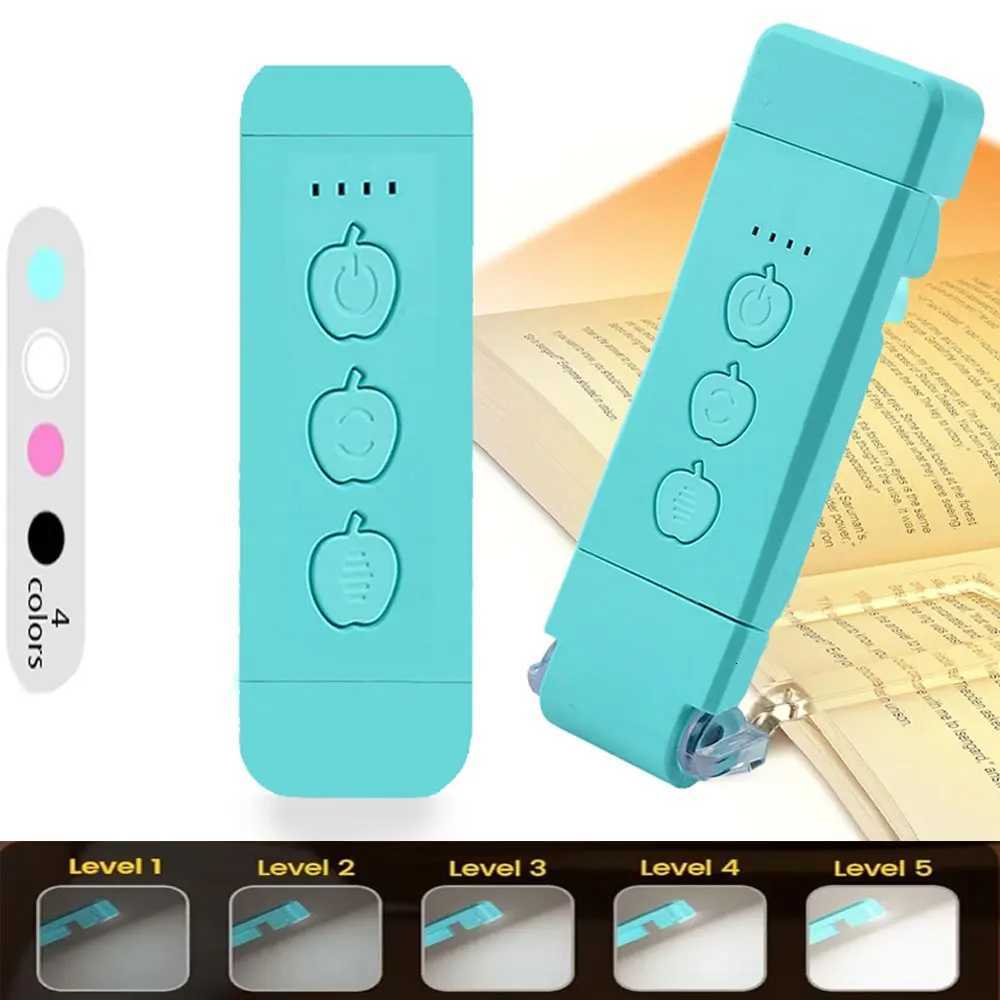 1800K-6000K Portable Clip Desk Light USB Rechargeable LED Book Light 500mAh Bookmark Reading Light Adjustable Brightness 15 Gear M251120