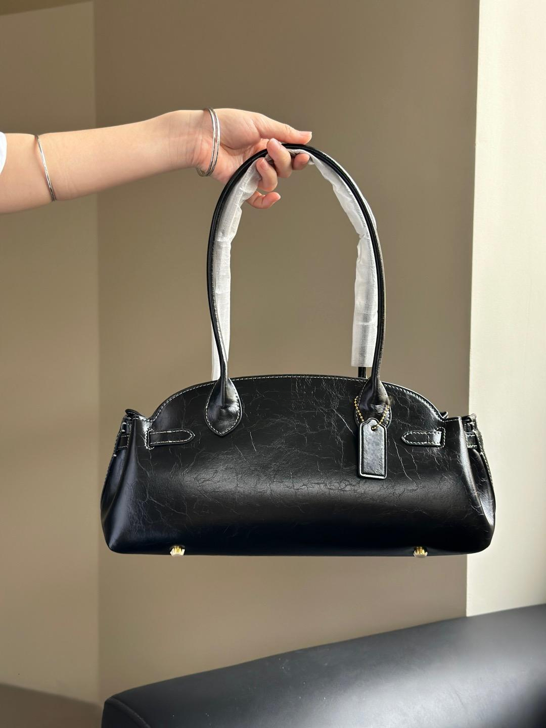 Handbag Fashion Designer Bag Daily Versatile Christmas Gift Commuter Shoulder Fashion Retro Bowling Women's Bag
