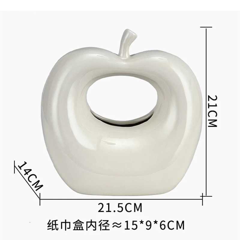 Light Luxury Tissue Box Ceramic Crafts Dining Table Wet Napkin Dispenser Home Storage Decoration C251120