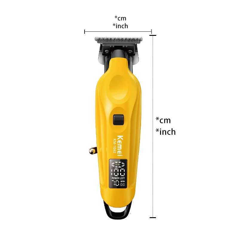 Kemei Hot-Selling Candy-Colored Professional Electric Hair Clipper Wireless Hair Trimmer Electric Zero-Cut Hair Clipper KM-1693T251120