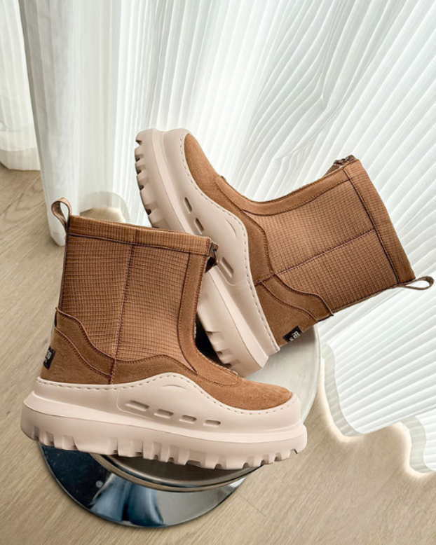 Unisex Fashion High Top Snow Boots 2025 Winter New Design Women Men Height Increasing Plush Lined Outdoor Cold Weather Cotton Boots Size 36-44