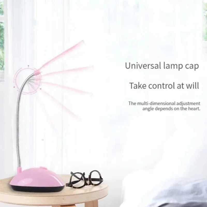 1 Pc Foldable Portable LED Desk Lamp Children Eye Protection Student Study Reading LED Table Lamp Does Not Include Battery M251120