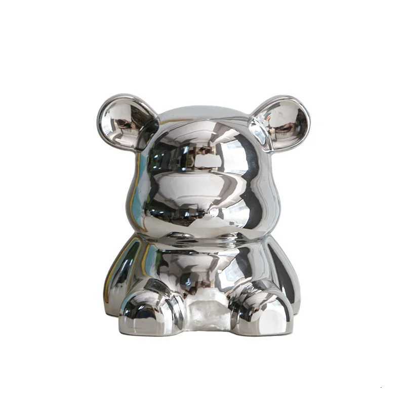 Ceramic Violence Bear Tissue Box Holder Light Luxury Home Table Tissue Box Bedroom Room Creative Organizer Kawaii Case C251120