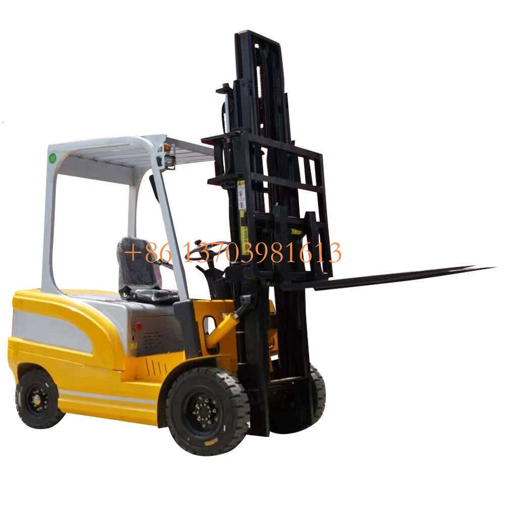 Free Shipping CE Certified 1T 1.5 2T 2.5T Mini Electric Forklift 4 Wheel Farm Battery Gabelstapler for Restaurant