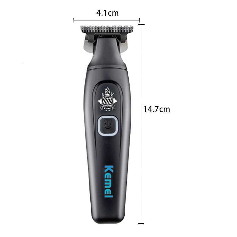 Kemei 1747 Electric Hair Clipper USB Fast Charging Home Hair Salon Beard Trimmer Electric Shaver Hairdressing Shears Home GiftsT251120