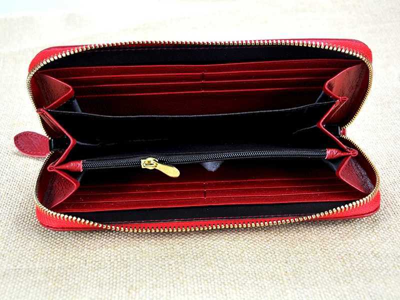 Genuine Leather RFID Blocking Wallet for Women Long Clutch Purse Female Coin Purse Phone Clutch Portefeuille FemmeW251120