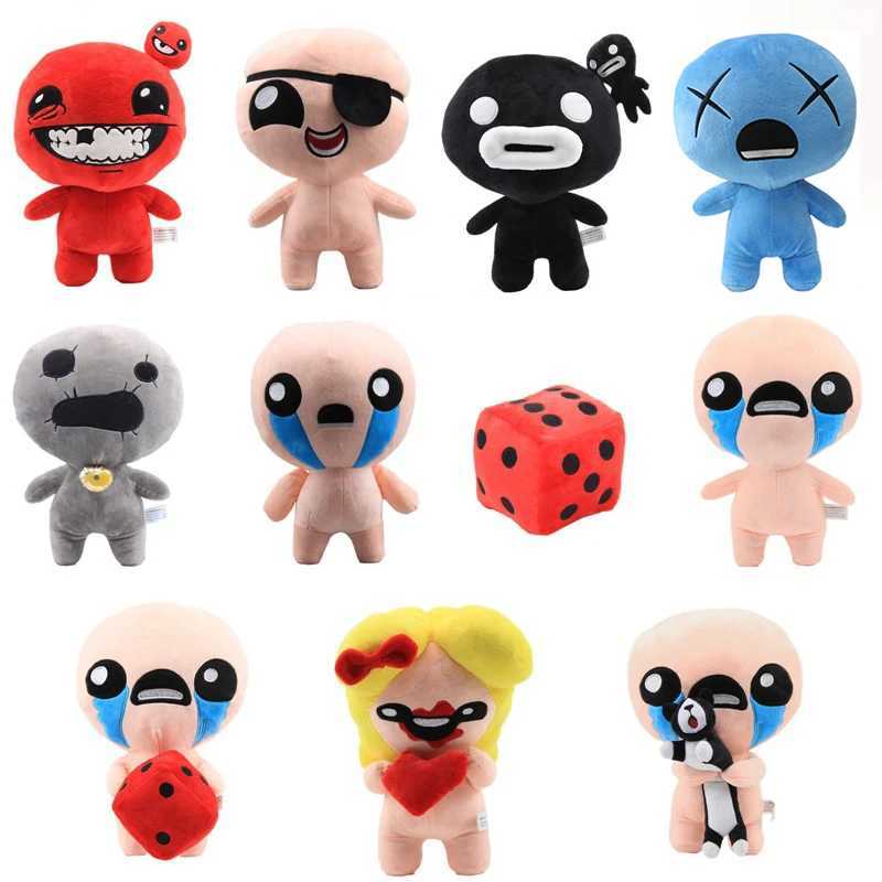 10-30cm The Binding of Isaac Plush Toy Doll Afterbirth Rebirth Game Cartoon ISAAC Plush Soft Stuffed Toys Children Kids Gifts G251120