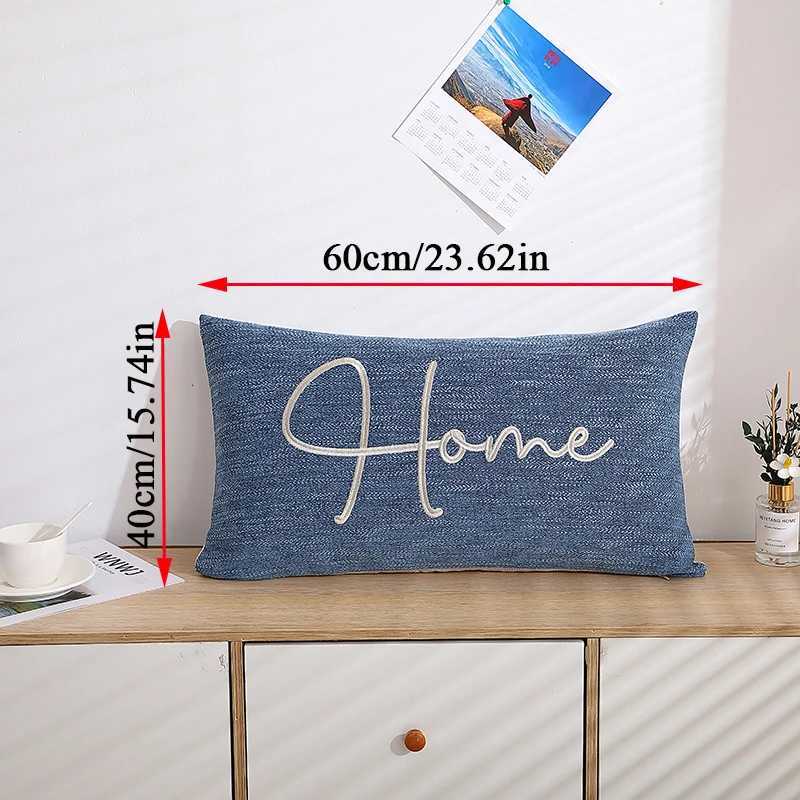 Pillow Case 2 Pieces Set Embroidered Decorative cases European Shams Cushion Covers Home Decor Soft Fabric case C251120