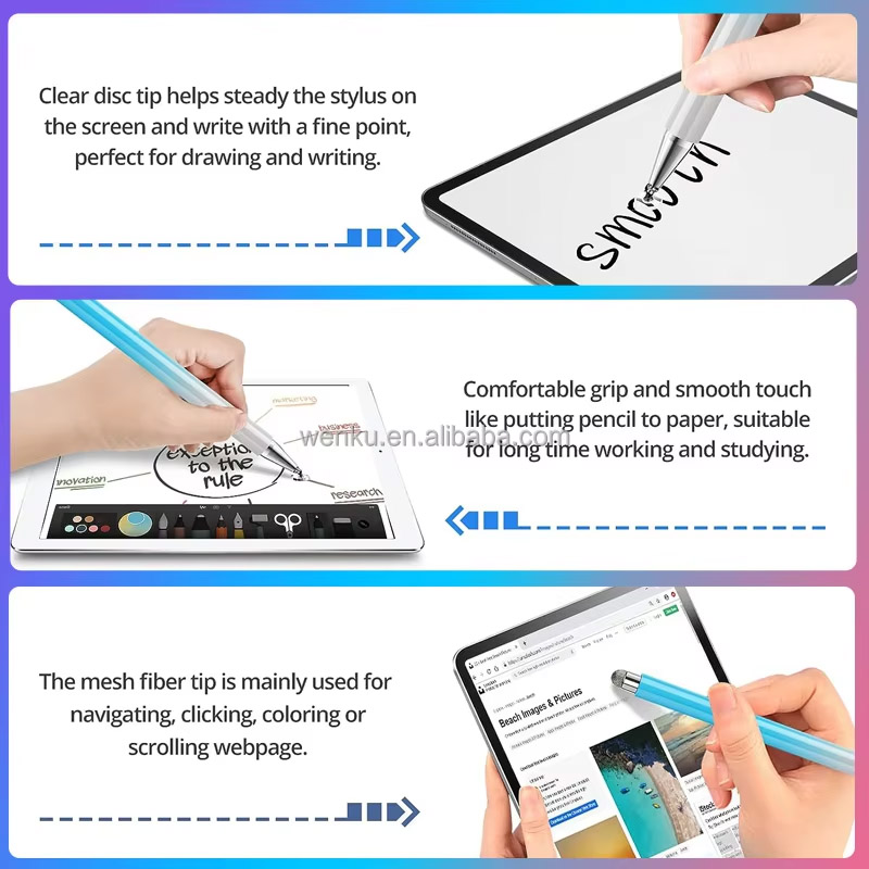 Supply Wholesale Price Universal Metal Touchscreen Pen Stylus with Magnet - Compatible with iOS & Android Devices Mobile Phone Accessories