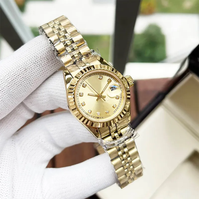 2025Women's Watch High Quality Automatic Mechanical Watch Stainless Steel Diamond Luxury 28mm designer watch