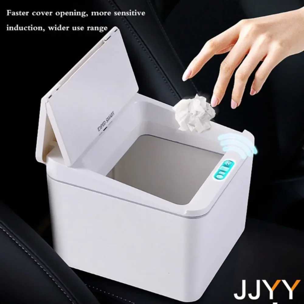 4L/6L Intelligent Sensor Organizer Desktop Contactless Auto Open Trash Can for Car Office Home C251120