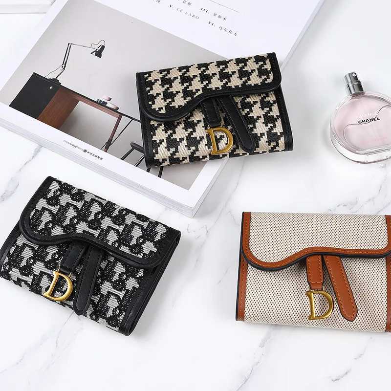 Vintage Style Womens Wallet New Model D-clip Coin Purse Multi-functional Large Capacity Trade Coin Card Holder K251120