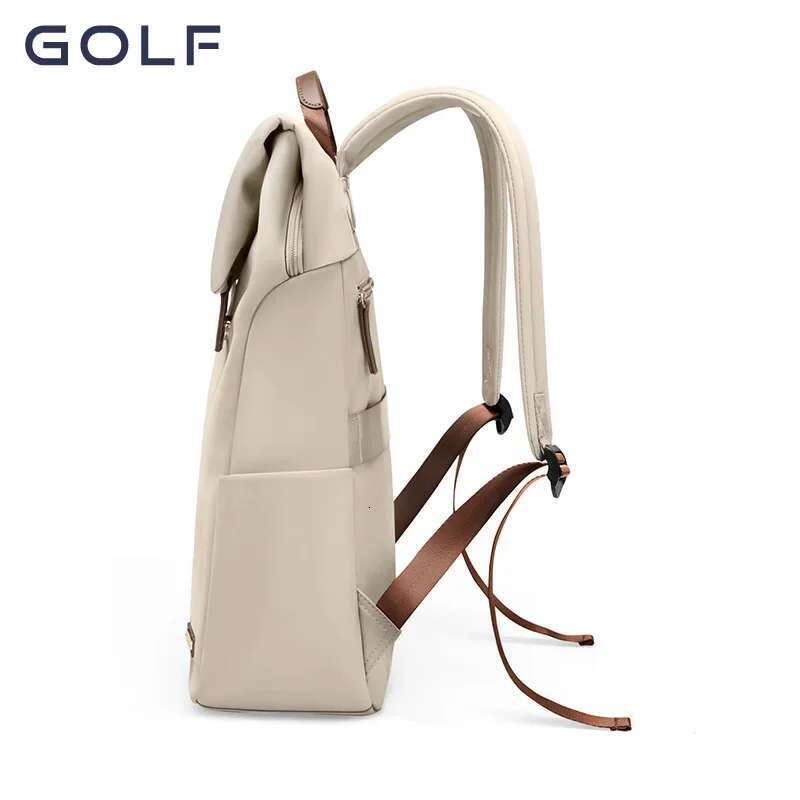 GOLF Elegant Backpack Aesthetic Backpacks Travel Waterproof Laptop Inch Anti Theft Bags For Women Trend Bag