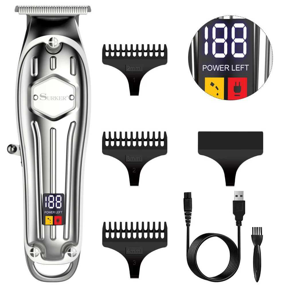 Surker Hair Trimmer For Men Trimmer Professional Clipper Electric Razor Rechargeable Cutting Machine USB chargeable to Barber I9T251120