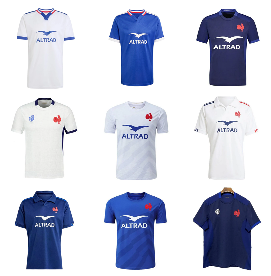 XXXL 4XL 5XL 23 24 25 26 27 France rugby jerseys 2023 French home away rugby shirt Rugby jersey
