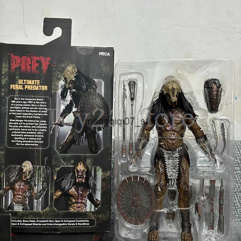 Prey Ultimate Feral Predator Action Figure Collectible Model Predator Toys Christmas Gifts Q250421