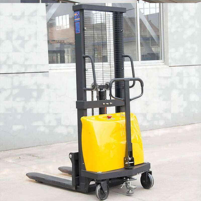 2025 New Generation Electric Stacker CE Certified 1 Ton Stacker Lift 5 Meter Electric Stacker