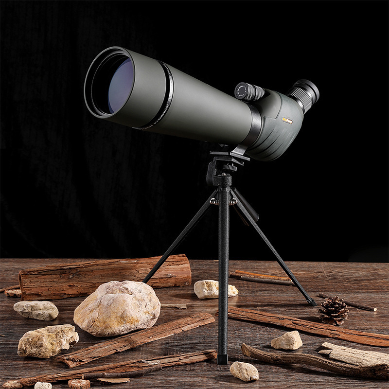 Maifeng 20-60x80 Birdwatching Scope High Magnification High Definition Monocular Telescope Outdoor Night Vision Target Scope Live Streaming Telescope 230613