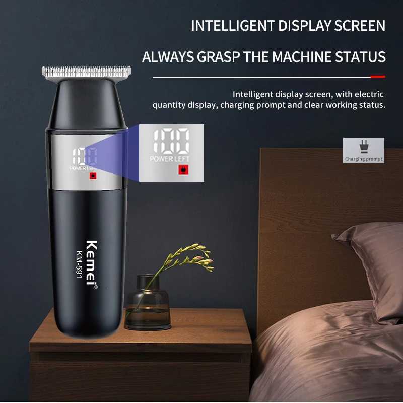 kemei Mini Professional Hair Clipper Waterproof Men Women Body Hair Trimmer Professional Hair Clipper KM-591T251120