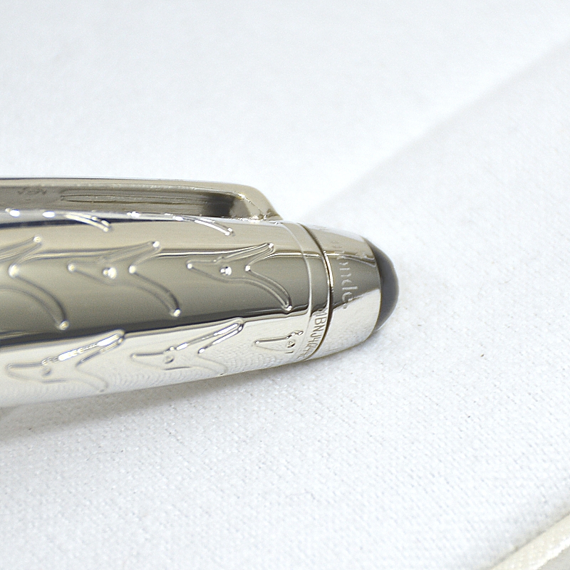 Special Edition Monte Prince Blue Resin And Metal Rollerball Pen Ballpoint Pen High Quality Office School Writing Fountain Pens With Serial Number