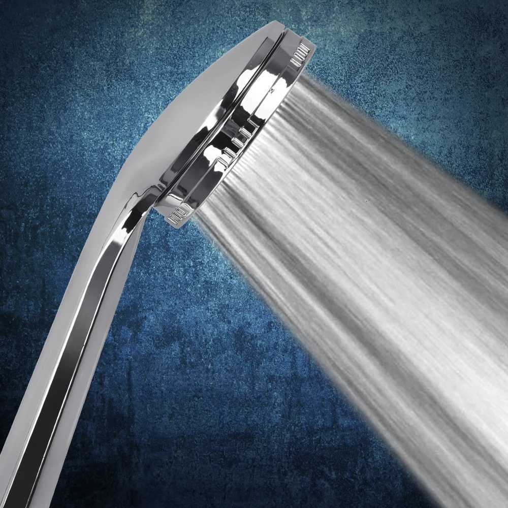 High Pressure 1pc Water Saving Spray Nozzle Rainfall Chrome Bath Shower Head High Quality Pressurized Nozzle Shower HeadM251120