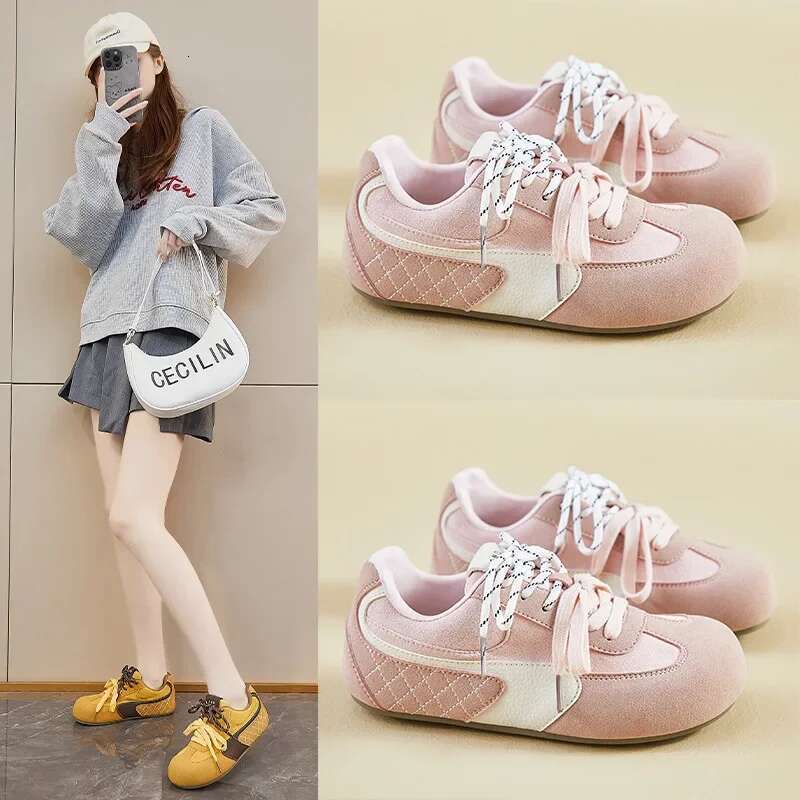 Women's Low Top Platform Skate Causal Dress Breathable Lightweight Non-Slip Sneakers Comfort Fit Walking Shoes for Lady