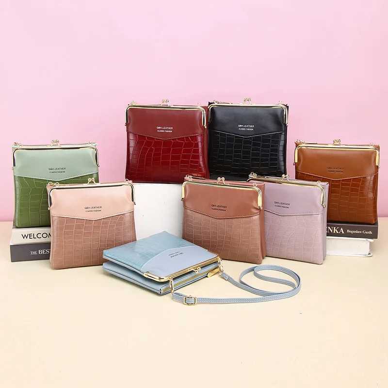 Womens PU Leather Card Holder Shoulder Bag Ladies Travel Crossbody bags Female Hot Fashion wallets Phone Handbags billeterasW251120